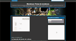 Desktop Screenshot of monstruos.us